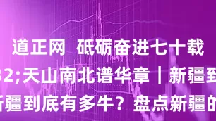 道正网  砥砺奋进七十载&#32;天山南北谱华章｜新疆到底有多牛？盘点新疆的全国之“最”